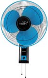 V-Guard Esfera SW N (Blue Black) | High Speed | Decorative | ABS Body | 3-Speed with 2 Year Warranty 400 mm Wall Fan(Blue Black | Pack of 1)