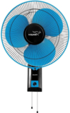 V-Guard Esfera SW N (Blue Black) | High Speed | Decorative | ABS Body | 3-Speed with 2 Year Warranty 400 mm Wall Fan(Blue Black | Pack of 1)