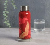 India Circus by Krsnaa Mehta Legend of the Cranes Small Stainless Steel Water Bottle, 550 ml, Multicolour (Pack of 1)