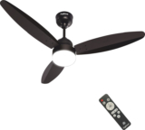 DIGISMART Autum Mark-1 | BLDC Motor | LED Light | Energy Saving with 5 Year Warranty BLDC Motor with Remote 1200 mm Ceiling Fan(5 Star | Smoke Brown | Pack of 1)