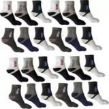 IVOLGA Men & Women Ankle Length(Pack of 12)