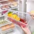 CELLO Modustack Pet Storage Jar For Kitchen Set of 6 Pcs, 1000 ml Grey | Freezer & Fridge Safe, See Through Airtight Stackable Pet Kitchen Storage Box Container Set For Beans, Whole Grains, Spices