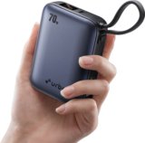 URBN 20000 mAh 70 W Pocket Size Power Bank(Blue, Lithium, Fast Charging, Power Delivery 3.0, Quick Charge 3.0 for Mobile, Laptop, Tablet, Earbuds, Smartwatch)