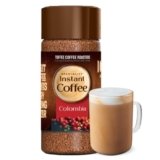 Toffee Coffee Roasters | Colombia Speciality Instant Coffee| As Seen On Shark Tank | 100 gm | 100% Arabica | Ready in Seconds | Microground Technology | Makes 50 Cups