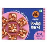 GO DESi Dodha Barfi – 180 grams | With Pure DESi Ghee | No Palm Oil | Indian Sweets