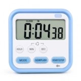 ONISWELL Digital Kitchen Timer & Stopwatch | Large LCD Display, 24-Hour Countdown Timer with Loud Alarm & Flashing Light | Magnetic Back & Retractable Stand | Study, Cooking, Baking, Office & Gym