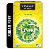 TE-A-ME Lemon Iced Tea Bags, 18 Pyramid Sachets | Sugar-Free Lemon Black Tea Blend | Cold Brew Tea