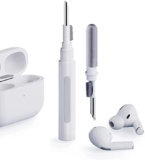 Inefable Cleaning Pen for Airpods, 4-in-1 Soft Brush Cleaning kit for Earpods, Multifunctional Bluetooth Earbuds Cleaning Pen for AirPods Pro,Electronics Cleaner Tools Kit – (Pack of 1, White)
