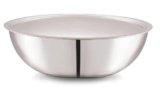 Cello Tri-Ply 22 cm Stainless Steel Cookware Tasla with Lid 2.2 LTR | Tri-Ply Bottom Tasla with SS Lid | Induction and Gas Stove Friendly | Dishwasher Safe | Silver