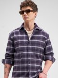 LOCOMOTIVE Men Checkered Casual Multicolor Shirt
