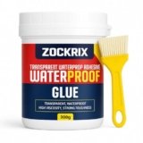 Crack Seal Glue with Brush, Transparent Waterproof Adhesive for Roof Leakage, Wall Gap, Tile Joint, Bathroom Corner & Surface Crack Repair (300 GM)