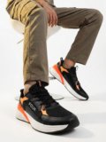 FCUK Running Shoes For Men(Black , 10)