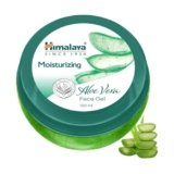 Himalaya Moisturizing Aloe Vera Face Gel 100ml | Pure Aloe Vera & Vitamin C | Non Sticky Water-Light Gel for Soft Supple Skin | Quick Absorbing | No Parabens | For Dry Skin