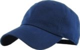 FashMade Cotton Baseball Cap – Adjustable, Unisex, Summer Protection (Navy Blue)