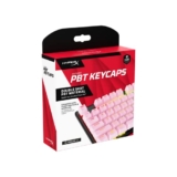 HyperX PBT Keycaps – Full Key Set, Double Shot PBT Material, (Layout), (Keys), Pink (519T9AA#ABA)