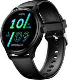 boAt Lunar Discovery Neo 1.39″ HD Display, Metallic Finish, BT Calling, Smart Watch Smartwatch(Active Black Strap, Free Size)