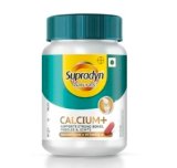 Supradyn Naturals Calcium with Vitamin D & Magnesium (60 Tablets) from India’s No. 1 Multivitamin Tablet Brand | 100% Veg Calcium Tablets for Women and Men | Supports Bone Strength, Muscle Function & Joint Health