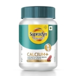 Supradyn Naturals Calcium with Vitamin D & Magnesium (60 Tablets) from India’s No. 1 Multivitamin Tablet Brand | 100% Veg Calcium Tablets for Women and Men | Supports Bone Strength, Muscle Function & Joint Health