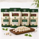 ENGLISH NUTS Premium Plain Makhana Makhana(4 x 250 g)