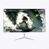 ZEBRONICS 63.5 cm (25 inch) Full HD LED Backlit IPS Panel Monitor (MONITOR ZEB-A25FHD LED)(Adaptive Sync, Response Time: 14 ms, 100 Hz Refresh Rate)