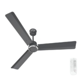 Bajaj Classico Sleek Plus 5S 1200MM (48”) BLDC Ceiling Fan with Remote | BEE 5 Star Rated Energy Efficient | Power Saving | Sleek Compact Design | High Air Delivery |2-Year Warranty |Grey
