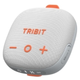 Tribit StormBox Micro 3 Bluetooth Speaker with 13W XBass Sound, IP68 Waterproof Speaker for 24H Playtime, TWS Pairing, Bluetooth 6.0, Portable Speaker for Bike/Golf/Traveling, Grayish White