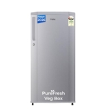 Haier 165 L 1 Star Direct Cool Single Door Refrigerator with Diamond Edge Freezing Technology, Easy Clean Back, Large Vegetable Box (HED-171MSA-P, Moon Silver, 2026 Model)
