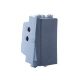 Wipro Northwest Nowa 16A One Way Switch, Silver Grey (pack of 10)