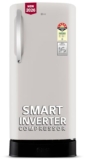 LG 201 L, 5 Star, Smart Inverter, Direct Cool Single Door Refrigerator (GLD2156ZHNB, Natural Biege, Base stand with Drawer)