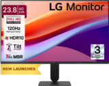 LG 60.45 cm (24 inch) Full HD IPS Panel Monitor (24U411A-BN.CTRPMV)(Response Time: 1 ms, 120 Hz Refresh Rate)