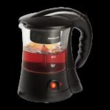 HAVELLS Crystal Indicator Light | Transparent Glass Carafe 600 W Coffee Maker(Black, Trasparent)