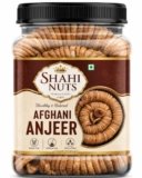 SHAHI NUTS Dried Afghani Anjeer 1Kg | Premium Big Size Dry Figs | Naturally Sweet Dried Figs | Fiber Rich Dry Fruit | Soft & Delicious Anjeer | Healthy Everyday Snack