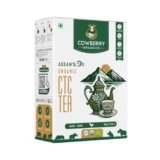COWBERRY Organic Assam CTC Tea Organic Chai Patti 500 g, Hand-Picked Strong Blend, Lab-Tested 252+ Banned Pesticides, NPOP USDA EU Certified, No Additives & Preservatives