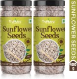 TruNutra Sunflower Seeds | Rich With Dietry Fiber & Protein Rich | For Eating(400 g, Pack of 2)