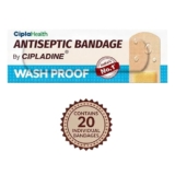 Cipladine Antiseptic Bandage – 20 Count | Wash Proof | Strong Adhesiveness