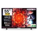 Foxsky 139.7 cm (55 inches) 4K Ultra HD Smart LED TV 55FS-VS (Black)
