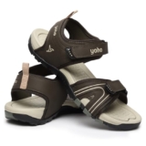 YOHO TrailMark 002 Sports Sandals for Men | Comfortable & Lightweight | Flexible & Breathable | Footpharma footbed | Anti-Skid Footwear for Trekking, Hiking & Outdoor | Olive Green – UK 8