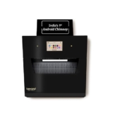 Beyond Appliances Eris 60cm Auto Clean Slant Kitchen Chimney | 1500 CMH Suction | Filterless | Smart Touchscreen Display | Touch Control | Black | PAN INDIA SERVICE