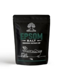Rogcare Epsom Salt 1 Kg for Bath | Pure Magnesium Sulfate Crystals | Relaxing Muscle Soak, Stress Relief, Detox Bath Salt for Body, Foot Soak & Spa | Natural Bath Salt for Skin Care (1kg)