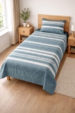 AAZEEM Microfibre Single Bedsheet 100% Microfibre Full Size Sheets Set, Soft & Comfy, Bedsheet & Pillowcases Sets, Machine wash | Bedsheet Size 60 X 90 Inches Pillow – 17 X 27 |