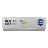 Lloyd 1.5 Ton 3 Star Inverter Split AC, 2026 New Star Rated (6 in 1 Convertible, Cools Up To 54°C, Turbo Cool, Installation Check, Clean Filter Indication, 100% Copper, White (GLS18I3AGGSC)