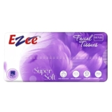 Ezee 2 Ply Facial Tissue Soft Pack 100 Pulls | Car Box Tissues – Ultrasoft, Silky & Absorbent | Virgin Pulp, Pack of 1