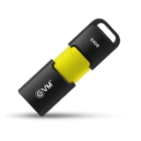 EVM EnX 64GB USB 3.2 Gen 1 Flash Drive | Exceptional 120MB/s Read| Sturdy Premium Metal Body | Convenient Integrated Key Loop | Laptop Desktop Smart TV Car Stereo | 10 Years Warranty (ENX/64GB)