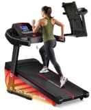 Lifelong 5HP Peak Motorized Treadmill for Home | 12% Auto Incline | 12 Preset Programs | 14 km/h Speed | 110 kg Capacity | LCD Display| Hydraulic Fold | Wide Running Belt | Bluetooth & FitShow App