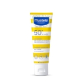Mustela Sunscreen SPF 50-40ml: Broad Spectrum Protection for Sensitive Skin, Water Resistant Formula for Babies and Adults
