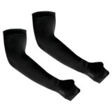 QUEERY Women’s Sports Arm Sleeves (Black, Pack of 1 Pair)