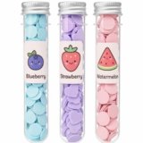 Whizzymart | Paper Soap | Disposable Mini Soap Paper | Scented Soap Bath Flakes | Portable Flower Tube Petals | Tube Shape Bottle Paper Soap For Travelling |