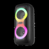 ZEBRONICS County Pro 11, Dual Drivers, TWS, BTv5.4, Mic Input, Carry handle, RGB lights 16 W Bluetooth Speaker(Black, Mono Channel)