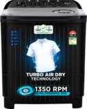 MOTOROLA 9 kg Semi Automatic Top Load Washing Machine Black(MTSA905NNNHBL)