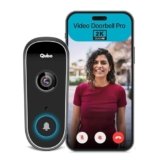 Qubo Smart WiFi Video Doorbell from Hero Group | Instant Phone Visitor Video Call | Intruder Alarm System | 2K FHD Camera | 2-Way Talk | Alexa & OK Google | Plug and Play AC Chime | Made in India